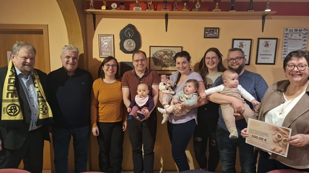 Foto der Begrüßung Geldempfänger 2026