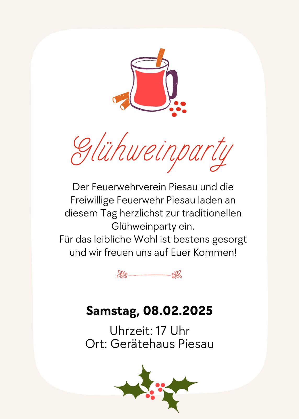 Glühweinparty 2025