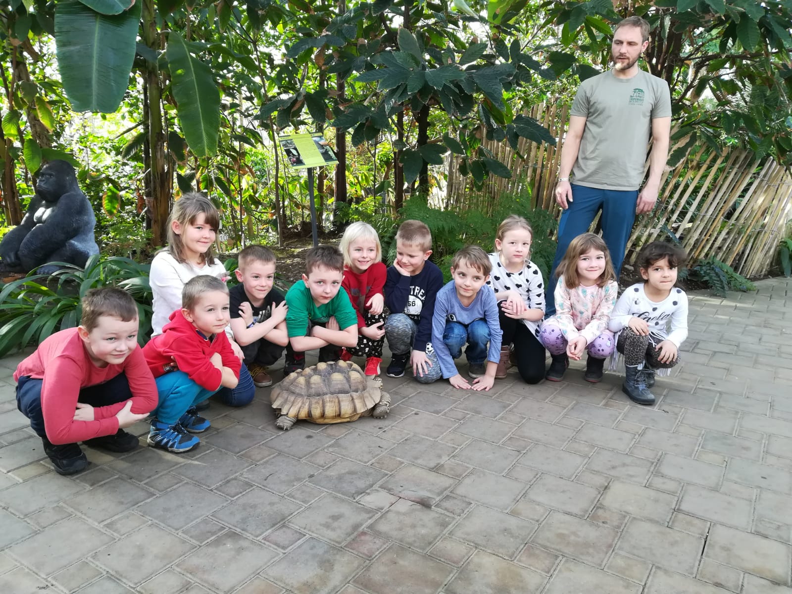 Kindergarten Ausflug – am 26.02.2019 - in das Tropenhaus Kleintettau